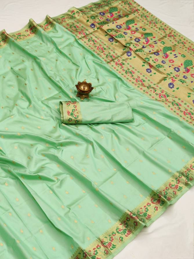 Meera 109 New Exclusive Wear Fancy Banarasi Silk Saree Collection