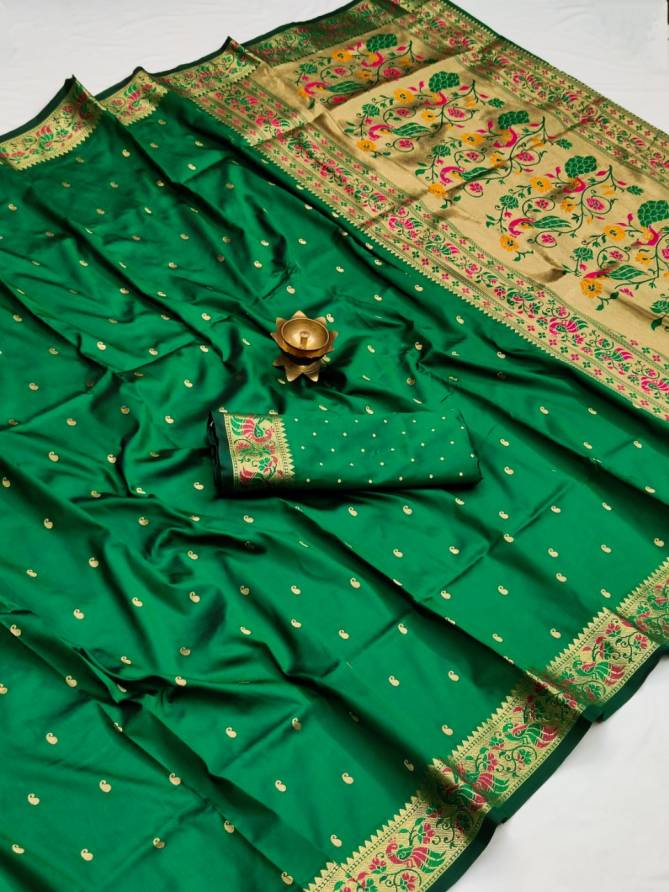 Meera 109 New Exclusive Wear Fancy Banarasi Silk Saree Collection