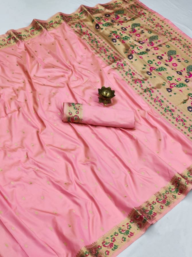 Meera 110 New Fancy Ethnic Wear Designer Banarasi Silk Saree Collection