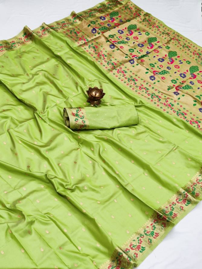 Meera 110 New Fancy Ethnic Wear Designer Banarasi Silk Saree Collection