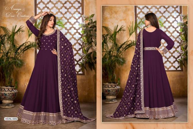 Aanaya 142 Exclusive Wear Designer Salwar Suits Collection