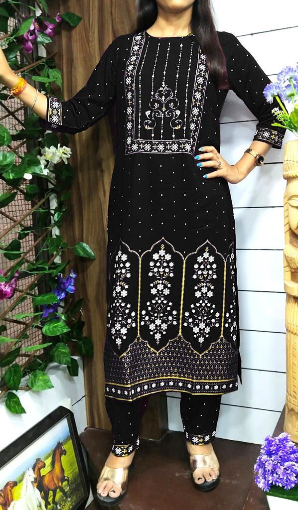 Shubh 9 Beautiful Cotton Printed Wholesale Kurti With Pant Collection