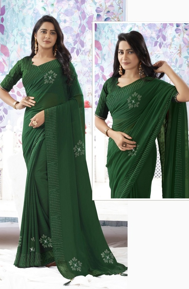 Laxminam Pepsi Fancy Festive Wear Designer Vichitra Silk Saree