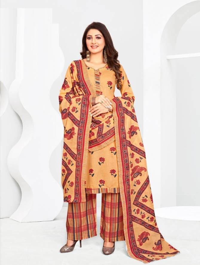 Ganeshji Amira 2 Cotton Printed Regular Wear Dress Material Collection