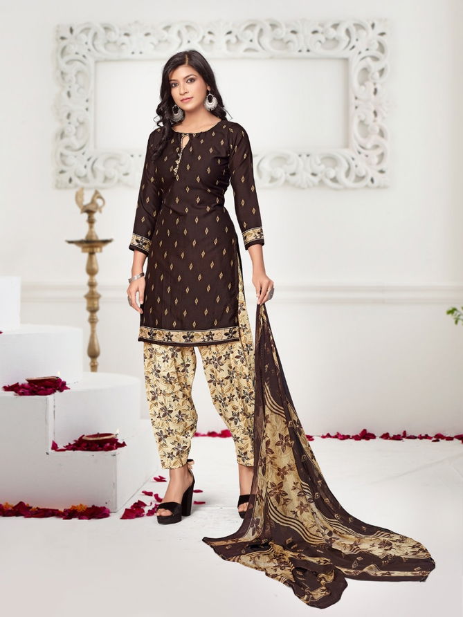 Rajna American Crepe Printed Latest Casual Daily Wear Dress Material Collection