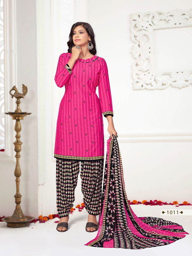 Rajna American Crepe Printed Latest Casual Daily Wear Dress Material Collection