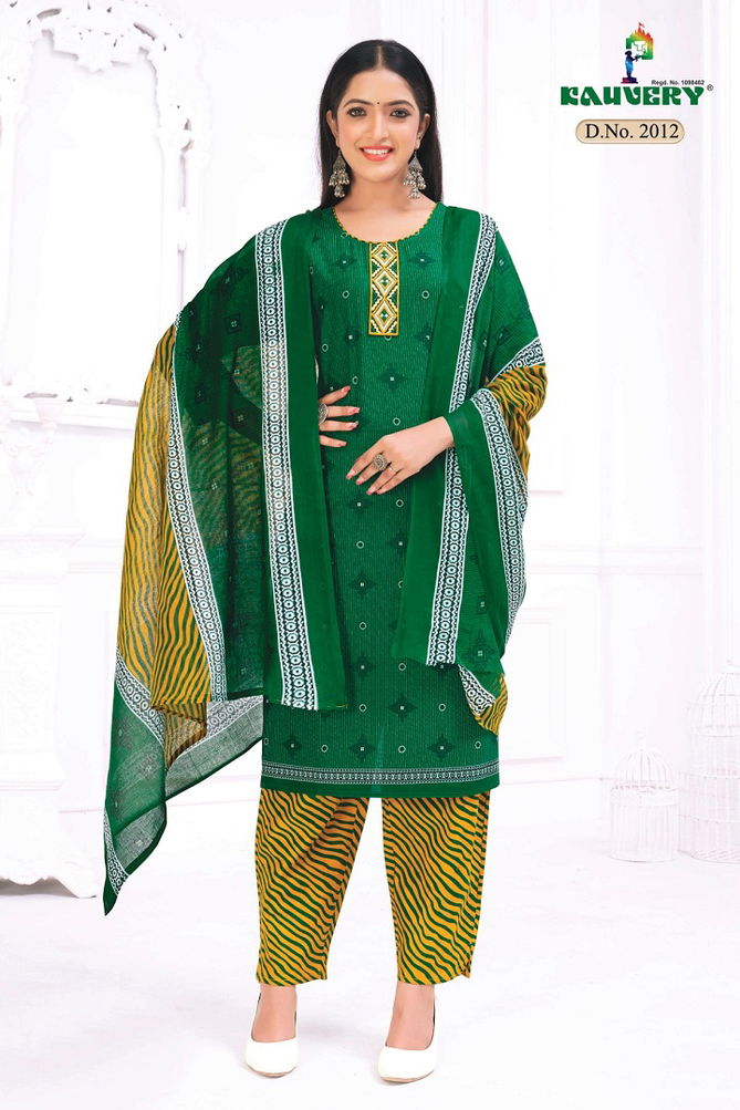 Kauvery Sara 2 Fancy Cotton Printed Daily Wear Ready Made Dress Collection