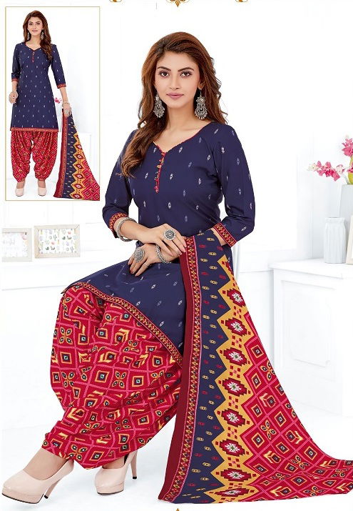 Sidhi Vinayak Prithi 1 Printed Cotton Ethnic Wear Ready Made Dress Collection