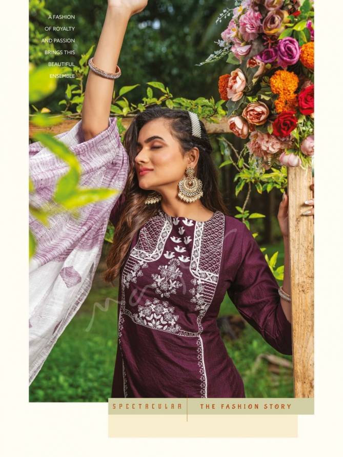 Mayur Adaah New Exclusive Wear Fancy Kurti Bottom With Dupatta Collection 