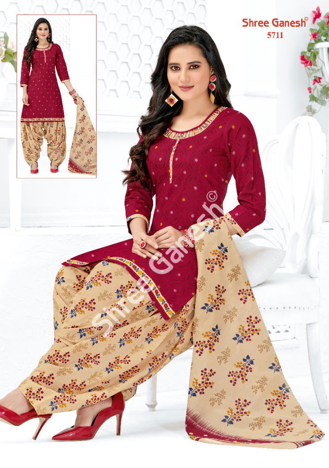 Shree Ganesh Panchi 7 Casual Daily Wear Ready Made Dress Material Collection