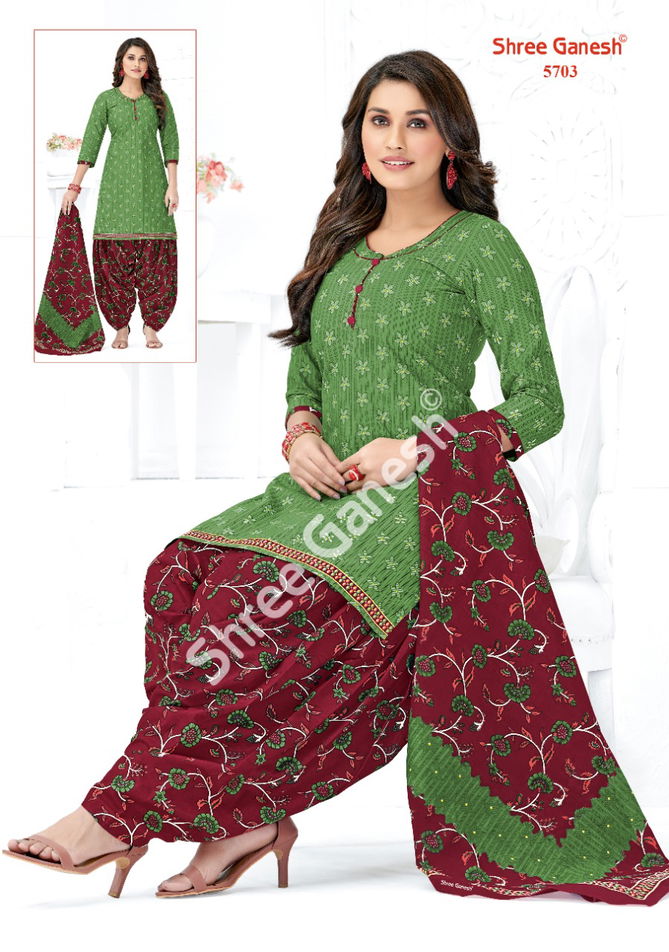 Shree Ganesh Panchi 7 Casual Daily Wear Ready Made Dress Material Collection