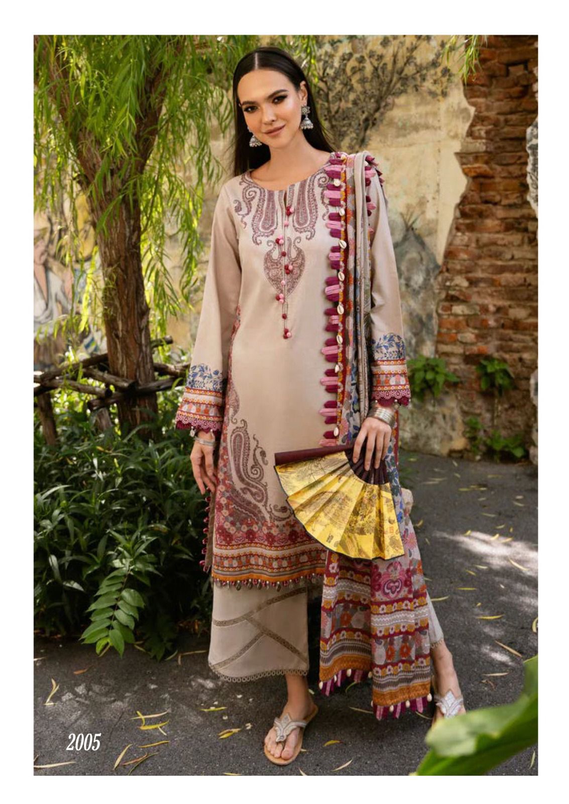 Rang Rasiya Vol 2 By Hala Cotton Printed Pakistani Dress Material Suppliers In India