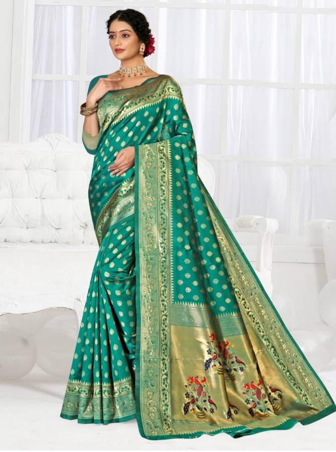 Ronisha Zara Premium Silk Pethani Wholesale Saree Collection