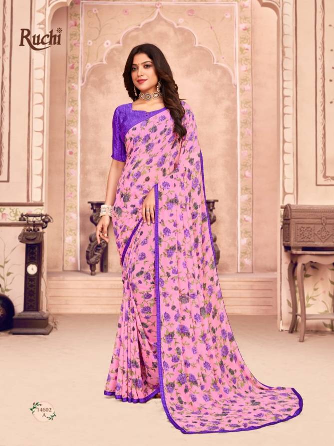 Ruchi Nimayaa 11th Edition Casual Daily Wear Georgette Printed Saree Collection