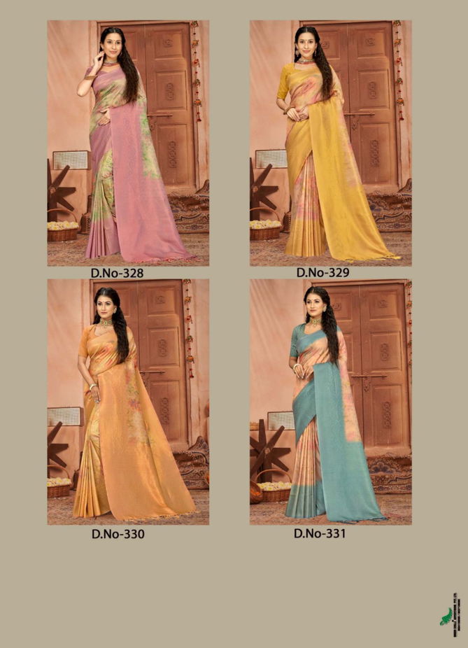 Ynf Republic Digital Ethnic Wear Designer Digital Printed Saree Collection