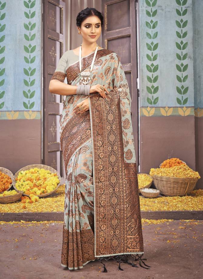 Sangam Vasu Pujya 3 Cotton Designer Wholesale Saree Collection
