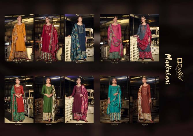 Zulfat Madhubani Exclusive Wear Pashmina Wholesale Dress Collection 