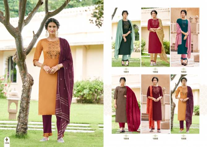 Jinesh Nx Amaira Exclusive Wear Wholesale Kurti Pant With Dupatta Collection