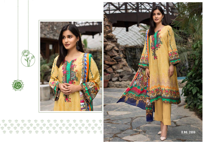 Bin Saeed Yashika Mahnoor 2 Fancy Designer Casual Wear Pure Lawn Cotton Karachi Dress Material Collection
