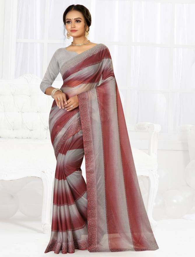 Ronisha Panchi Lycra Fancy Wear Wholesale Saree Collection