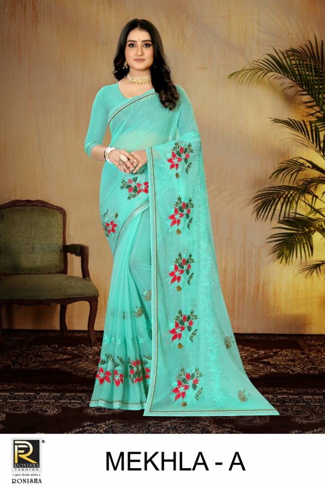 Ronisha Mekhla Exclusive Wear Wholesale Saree collection 
