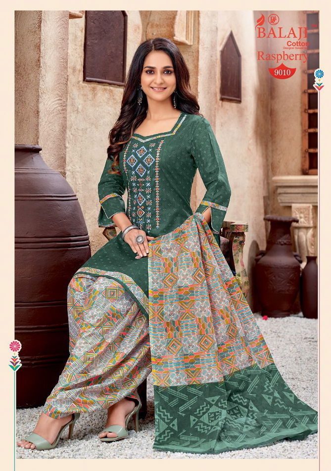 Balaji Raspberry Patiala 9 Daily Wear Wholesale Dress Material Collection 