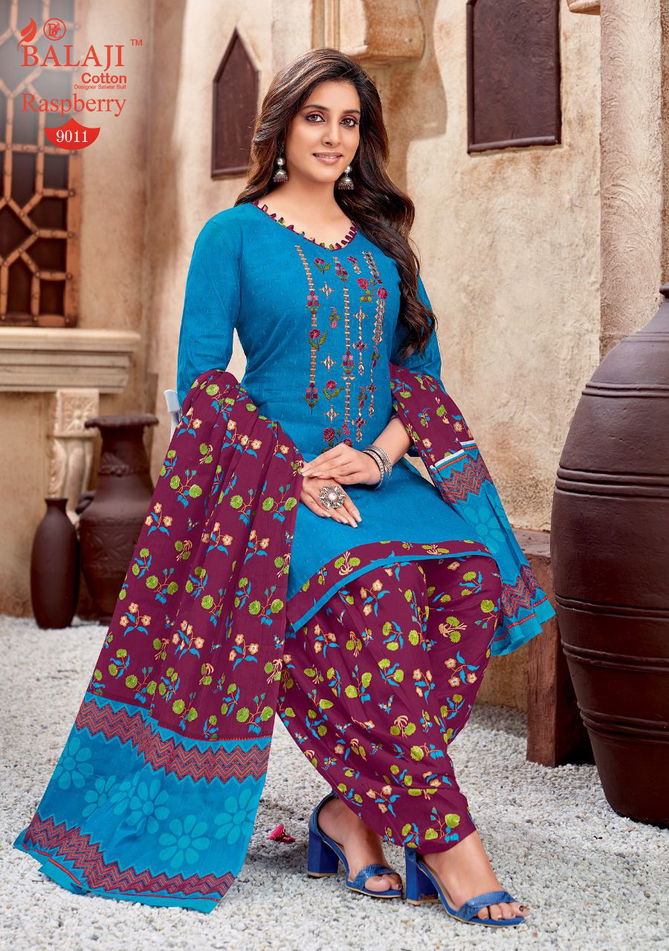 Balaji Raspberry Patiala 9 Daily Wear Wholesale Dress Material Collection 