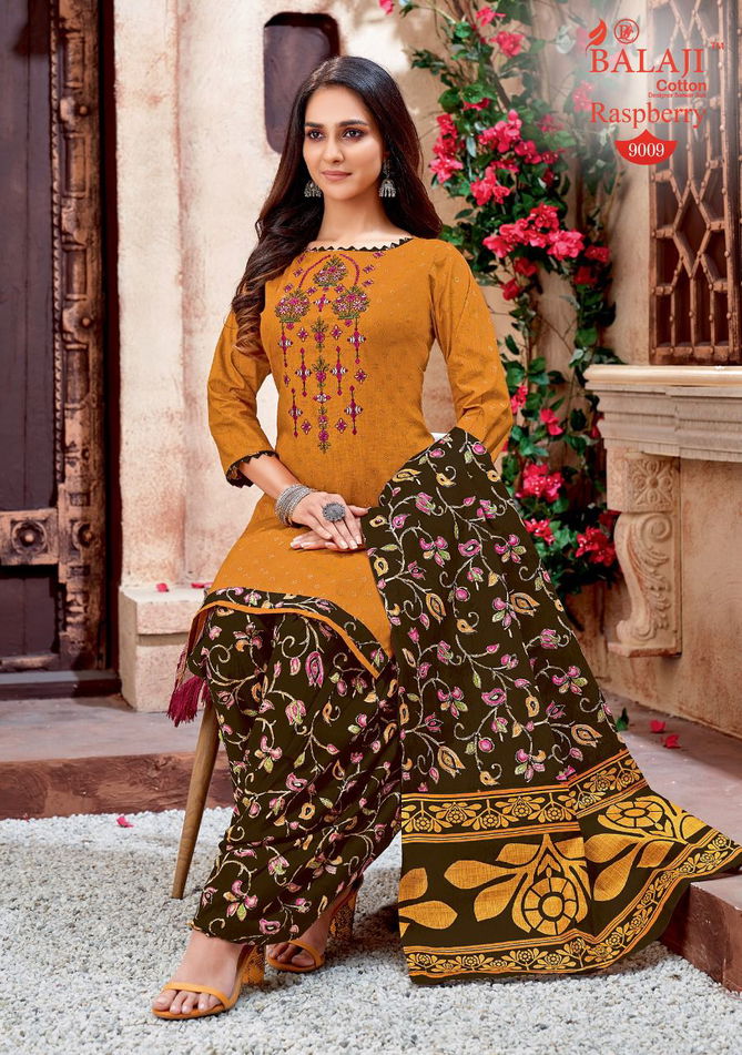 Balaji Raspberry Patiala 9 Daily Wear Wholesale Dress Material Collection 