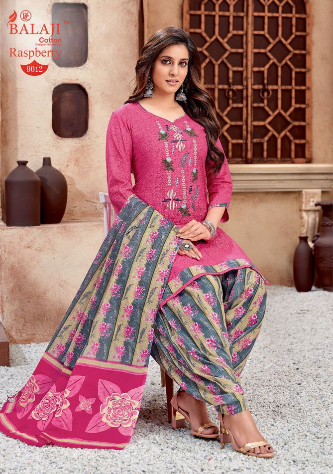 Balaji Raspberry Patiala 9 Daily Wear Wholesale Dress Material Collection 