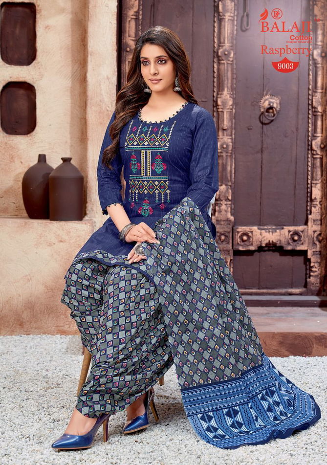 Balaji Raspberry Patiala 9 Daily Wear Wholesale Dress Material Collection 