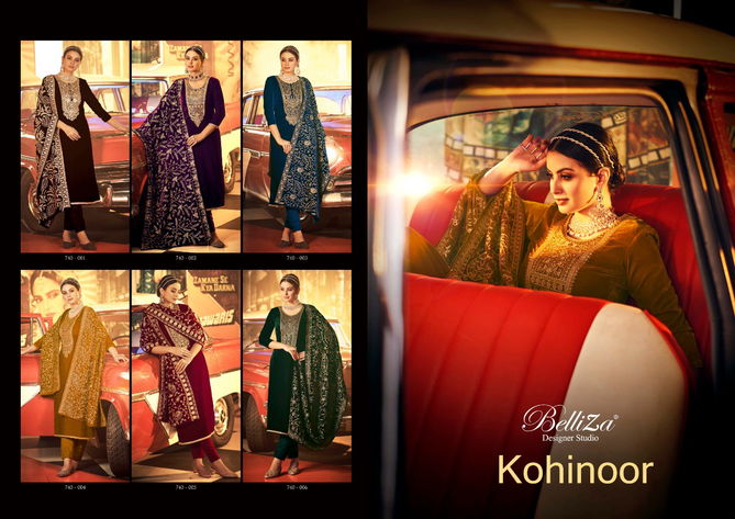 Belliza Kohinoor Wholesale Salwar Kameez Collection