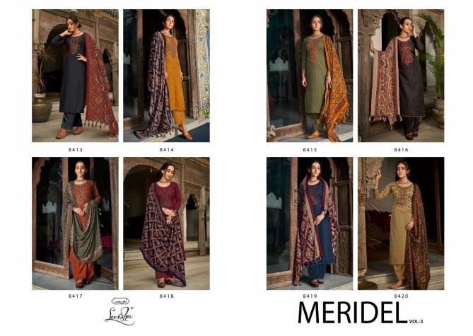 Levisha Meridel 3 Casual Wear Pashmina Wholesale Dress Material Collection