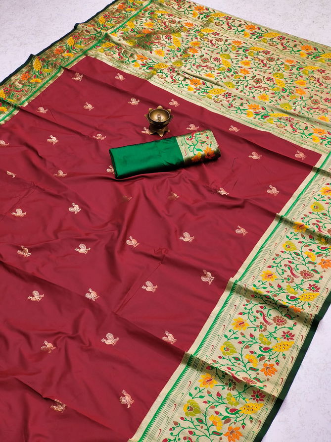 Meera 113 Exclusive Wear Wholesale Banarasi Silk Saree Collection