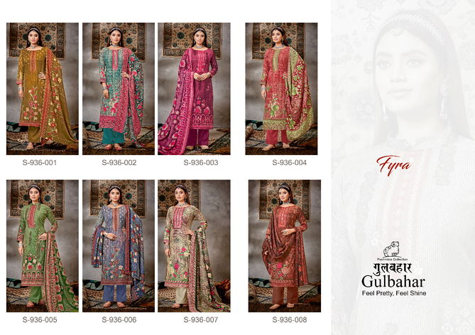 Fyra Gulbahar Exclusive Wear Pashmina Wholesale Dress Material Collection