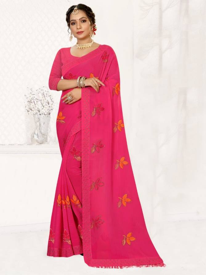 Ronisha Bloomy Ethnic Wear Art Silk Wholesale Saree Collection