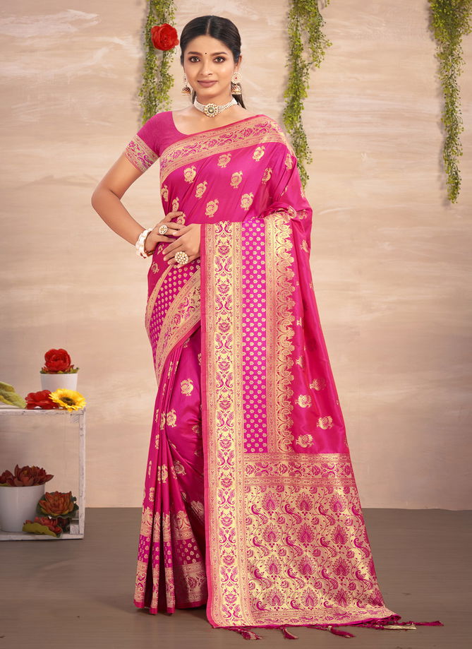 Sangam Jubilee Silk Exclusive Banarasi Wholesale Saree Collection