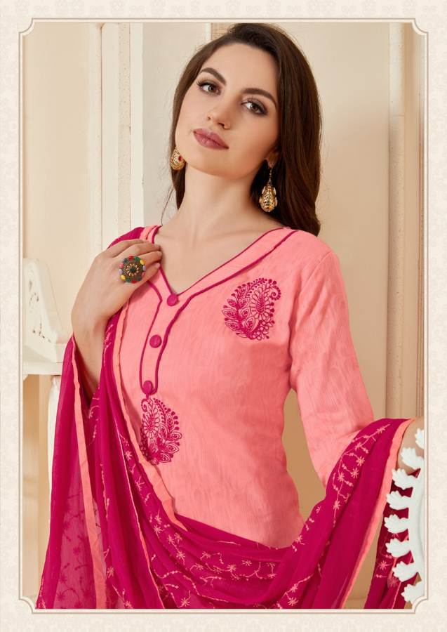 Relish - 16 Exclusive Collection Of Casual Wear Dress Material 