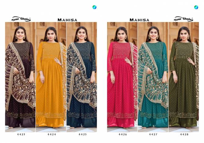 Your Choice Mahisa  Festive Wear Wholesale Salwar Kameez Collection