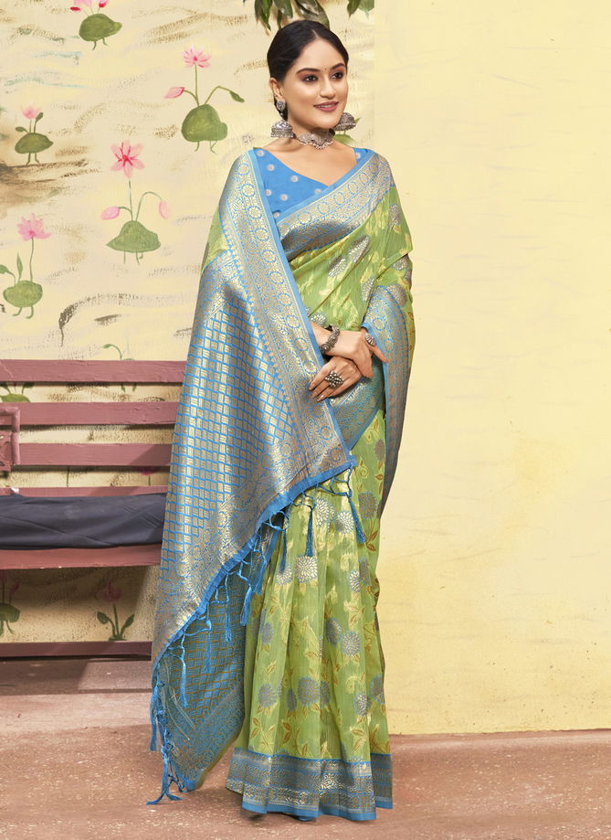 Sangam Kamini Cotton Wholesale Designer Saree Collection