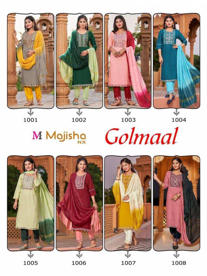 Majisha Nx Golmaal Readymade Wholesale Salwar Suit Collection - The ...