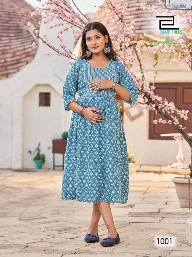 Blue Hills Good news Special Edition Feeding Wholesale Kurti Collection