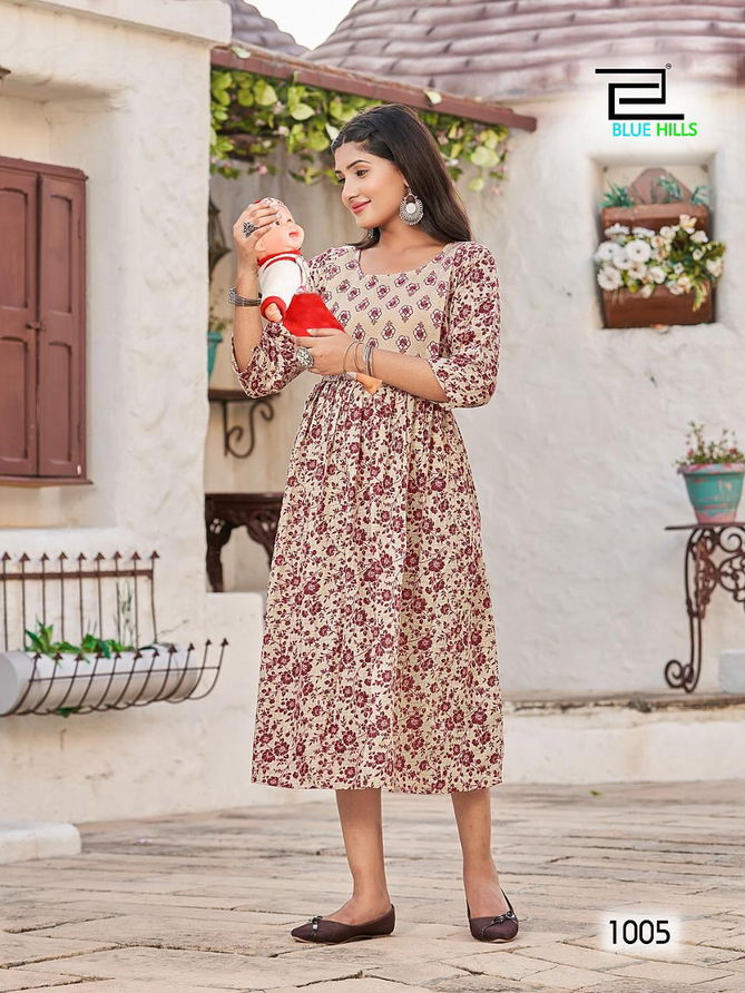 Blue Hills Good news Special Edition Feeding Wholesale Kurti Collection