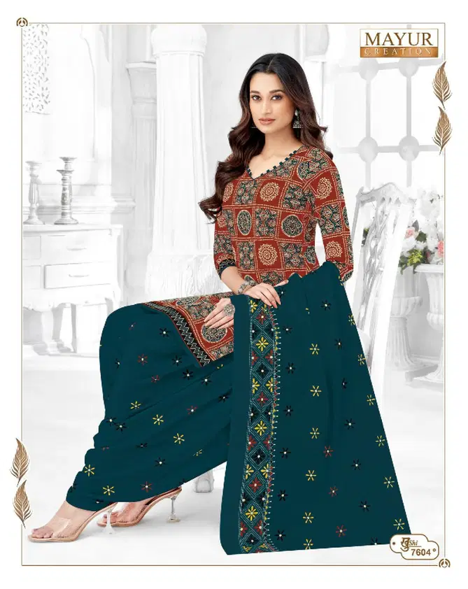 Khushi Vol 76 By Mayur Cotton Dress Material Orders In India