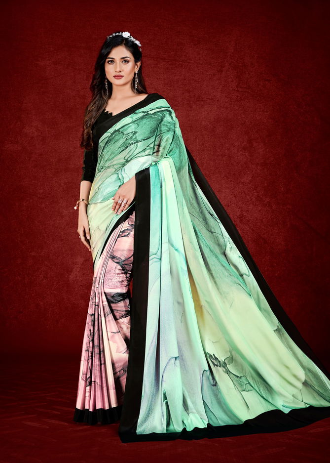 Espana By Jivora Crepe Soft Silk Desginer Online Sarees Wholesale