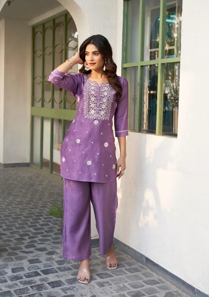 Vama Vol 2 By Ossm Embroidery Co Ord Set Wholesale Shop In Surat