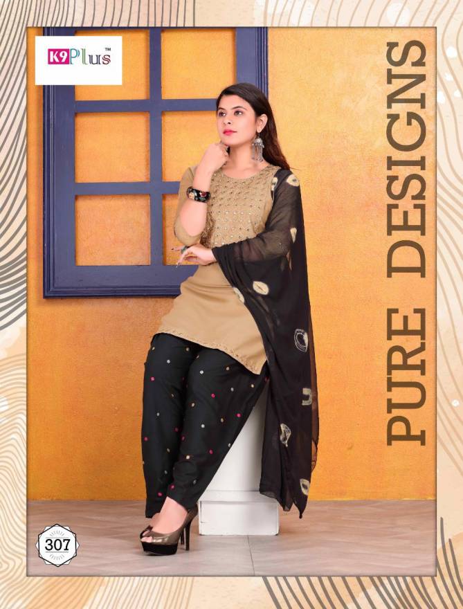 K9 Plus Floral Fancy Latest Regular Casual Wear Rayon Printed Readymade Salwar Suit Collection
