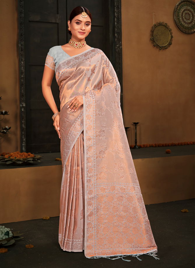 Sangam Roman Fancy Ethnic Wear Wholesale Designer Saree Catalog