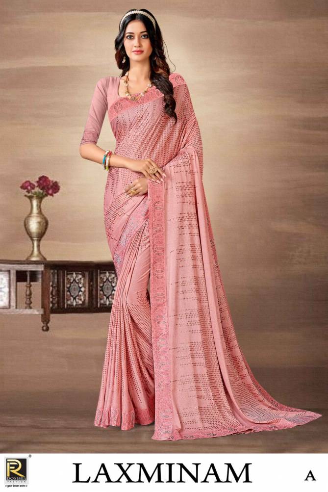 Ronisha Laxminam Heavy Designer Wholesale Wedding Wear Saree Catalog 