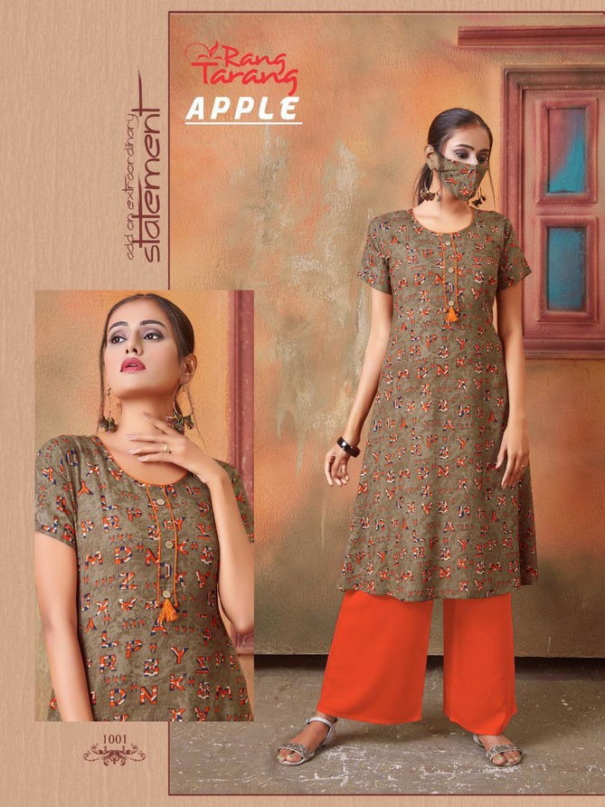 Rang Tarang Latest Designer Printed Collection Of Stylish Kurtis 