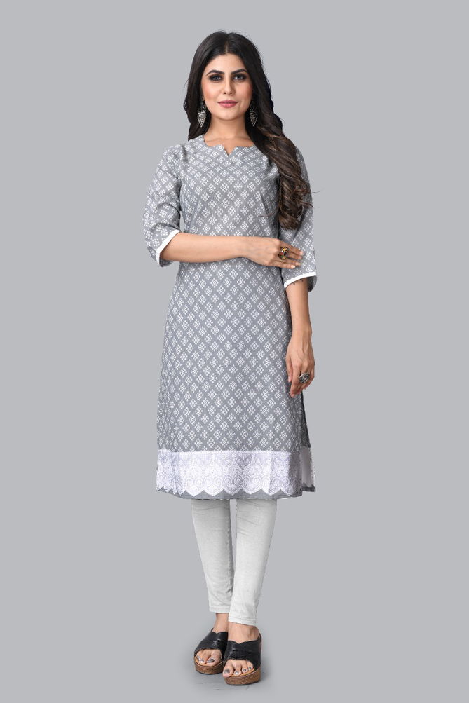 Shubh 14 Beautiful Daily Wear Wholesale Printed Kurtis Catalog